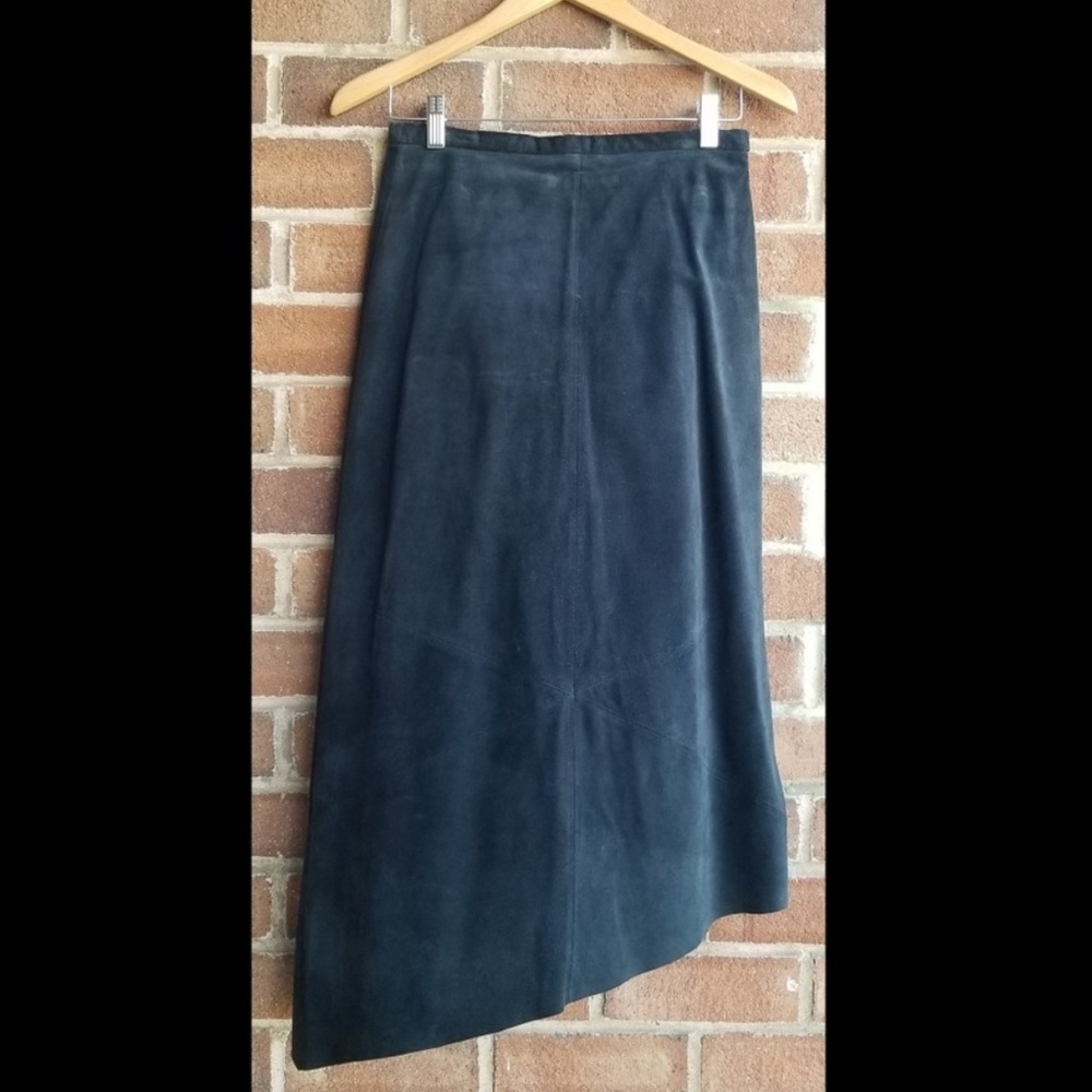 BANANA REPUBLIC genuine leather skirt